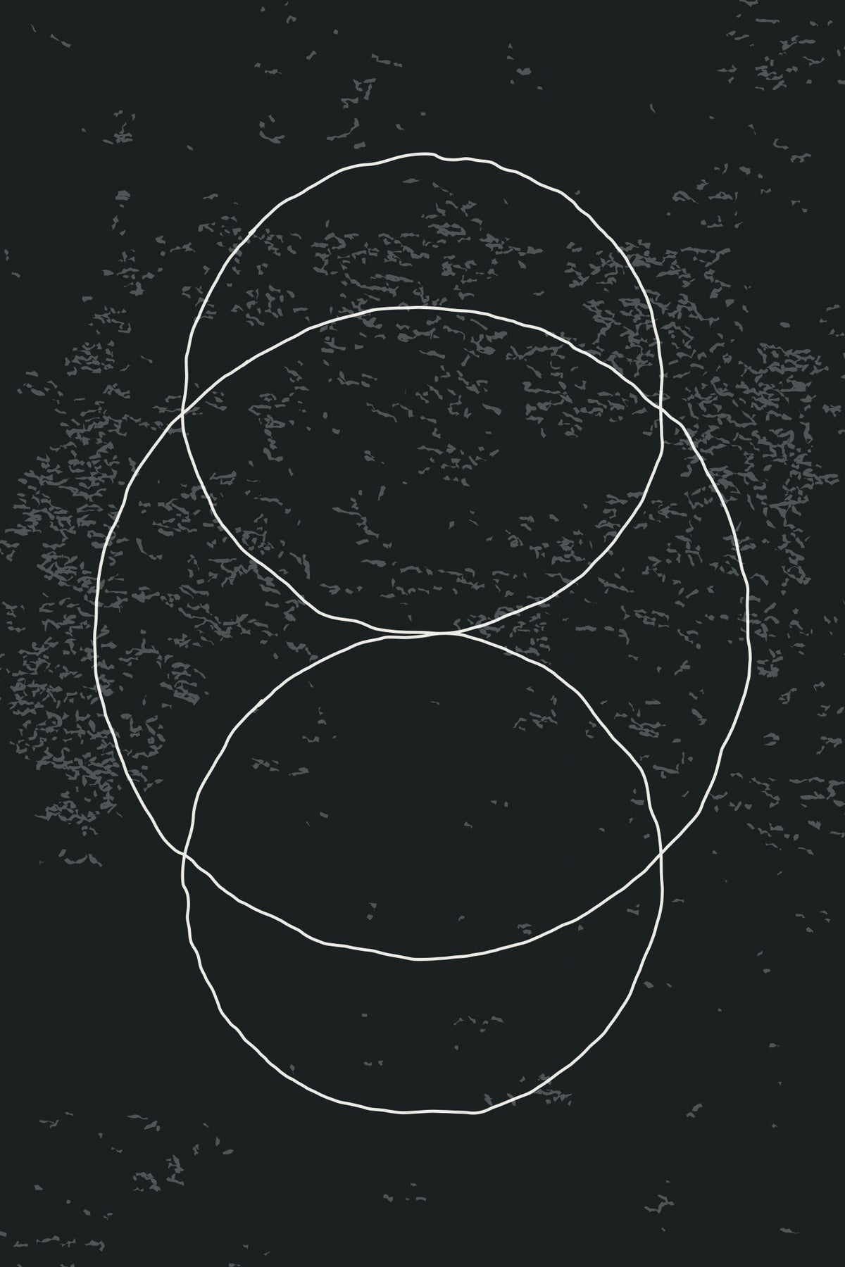 Black and White Minimal Set #3 Poster och Canvastavla