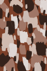 Thick Brown Strokes Poster och Canvastavla