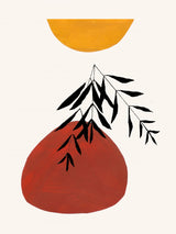 Autumn Falls Poster och Canvastavla