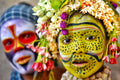 Face painting duo Poster och Canvastavla
