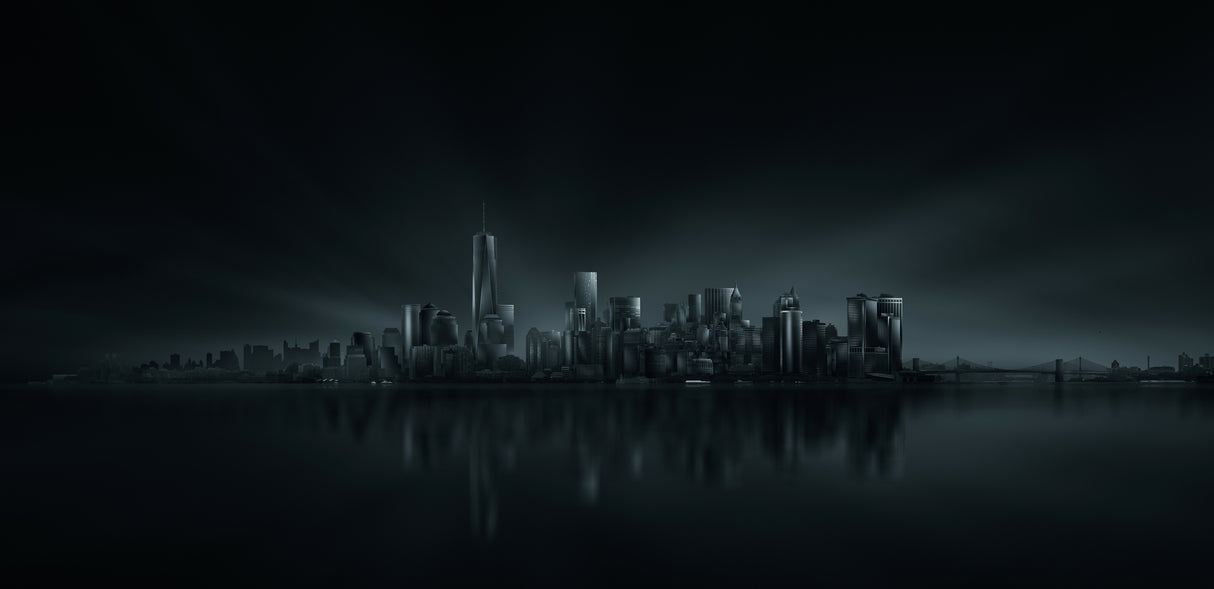 New York Skyline Poster och Canvastavla