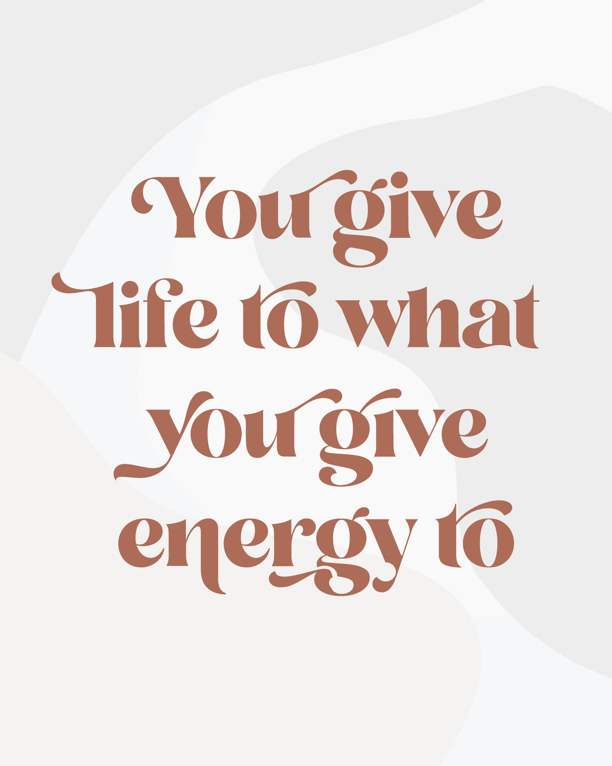 Life Energy Poster och Canvastavla