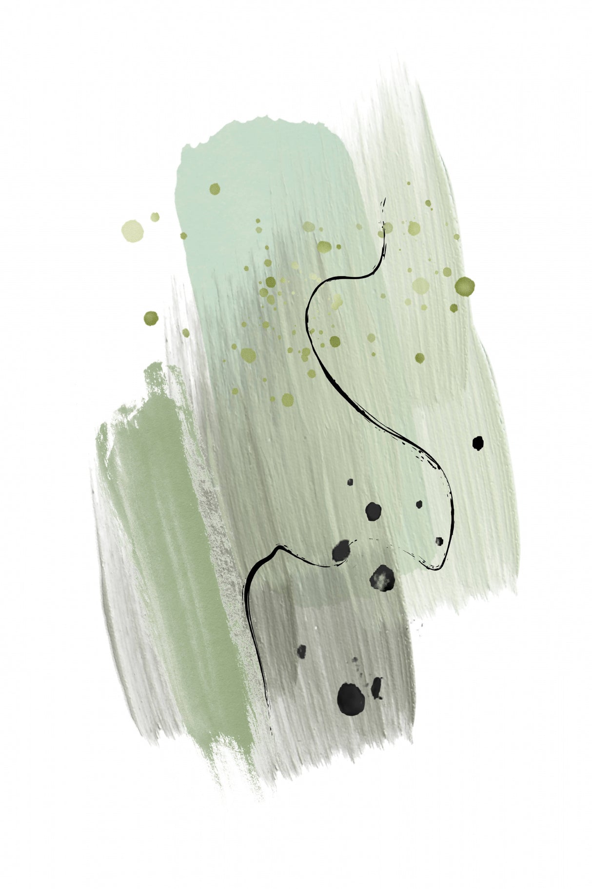 Planet Green-2 Poster och Canvastavla