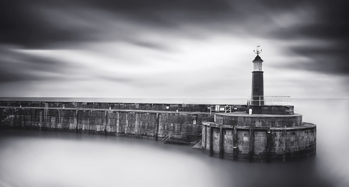 Watchet lighthouse Poster och Canvastavla
