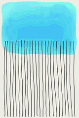 Geometric Watercolor #5 Poster och Canvastavla