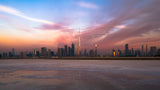 Dubai Skyline Poster och Canvastavla