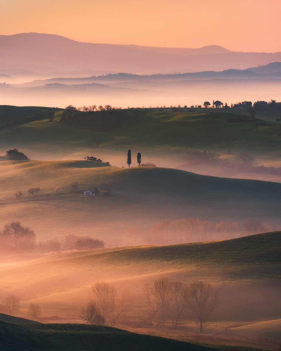 Romantic Tuscany Poster och Canvastavla