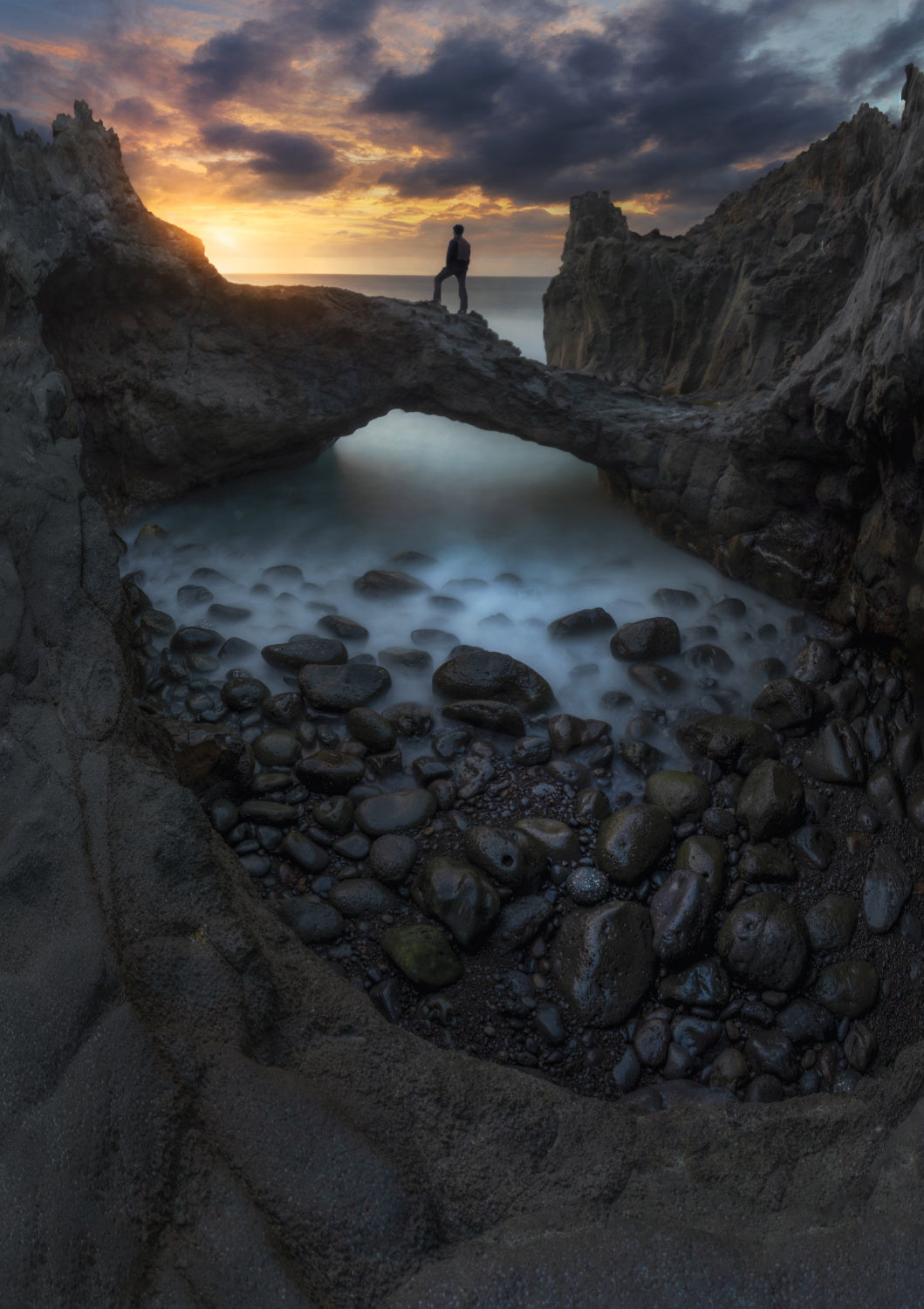 Moments to myself. Tejina .Tenerife Poster och Canvastavla