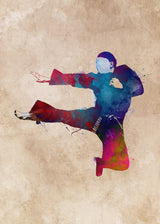 Karate sport #karate #sport Poster och Canvastavla