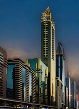 Sunset - Dubai Poster och Canvastavla