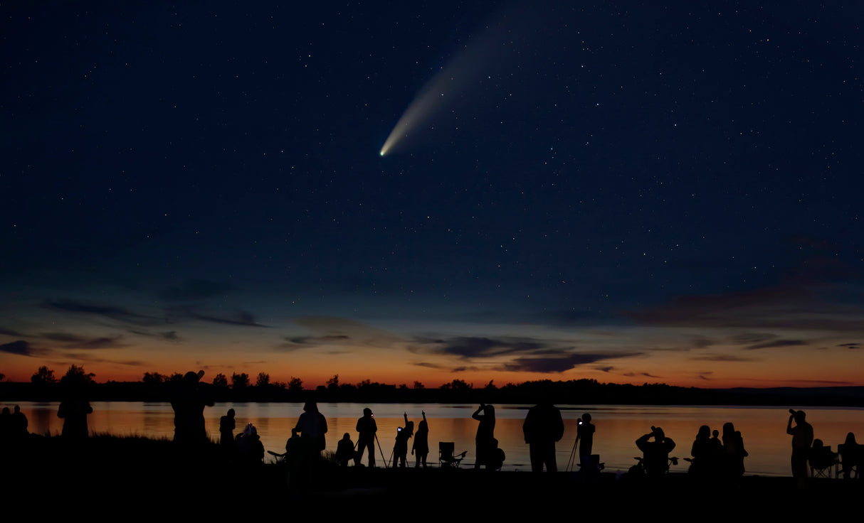 Capturing Comet Neowise Poster och Canvastavla