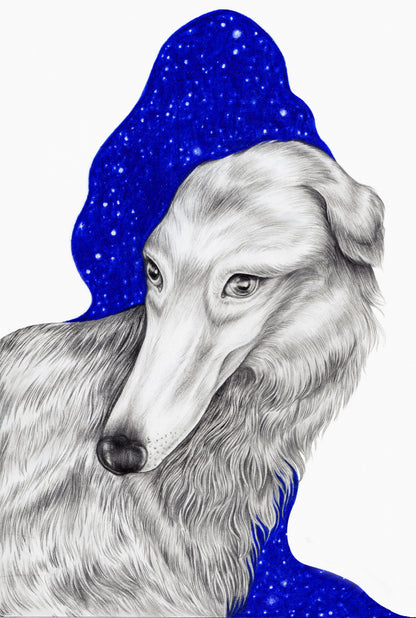 Pchelka of Belosnejka By Karina Eibatova Kitchen poster eller kökstavla