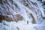 Wapta Fall Yoho Park Poster och Canvastavla