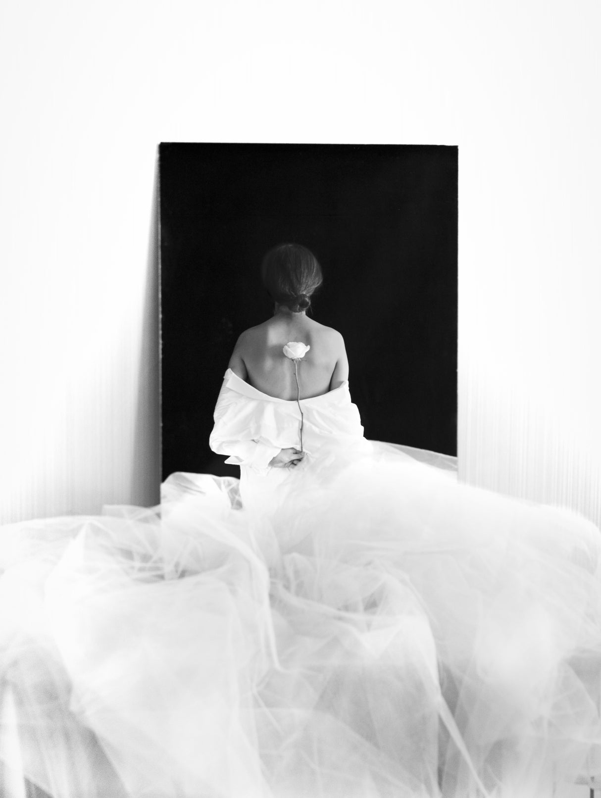 Loneliness mirror Poster och Canvastavla