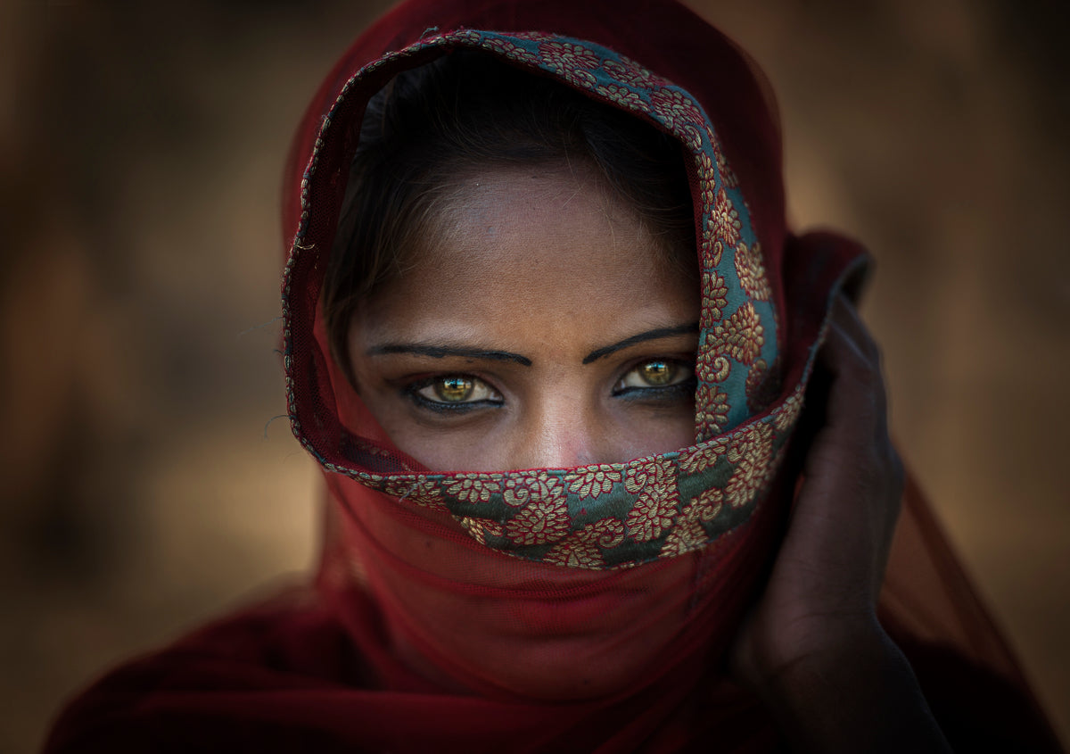 Captivating Eyes Poster och Canvastavla