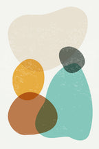 Abstract Shapes #1 Poster och Canvastavla
