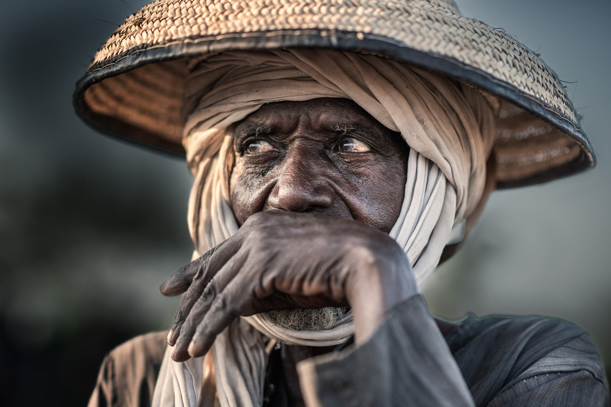 Fulani elder Poster och Canvastavla