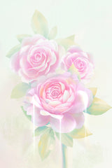 Rose Hologram Poster och Canvastavla