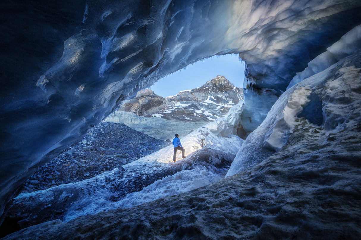 Exploring the blue 2 Poster och Canvastavla
