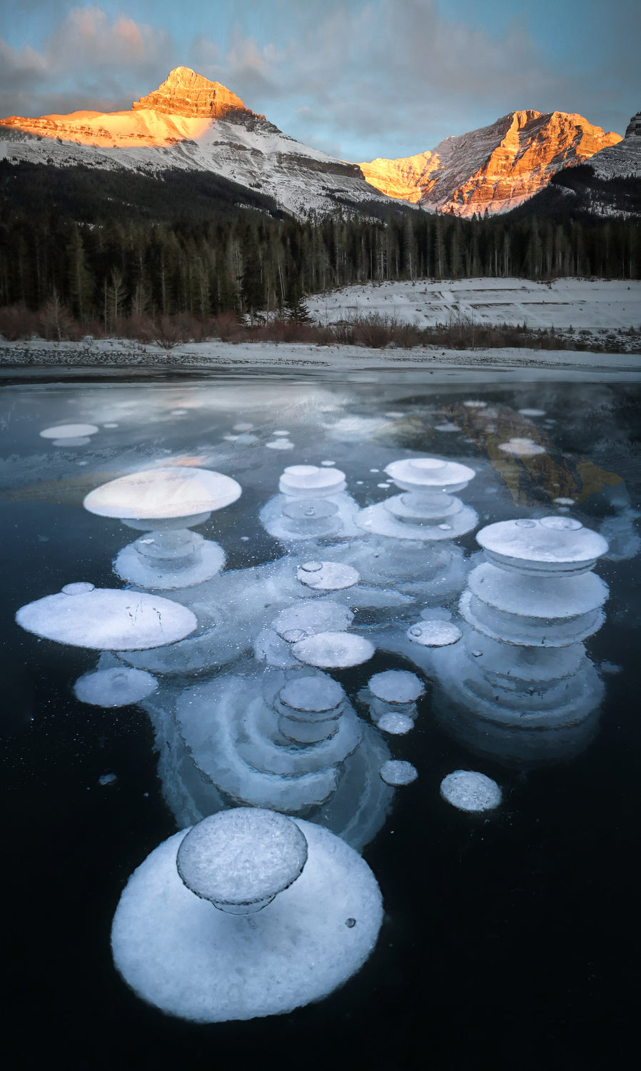 Bubble lake Poster och Canvastavla