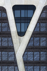 Blue triangle Poster och Canvastavla