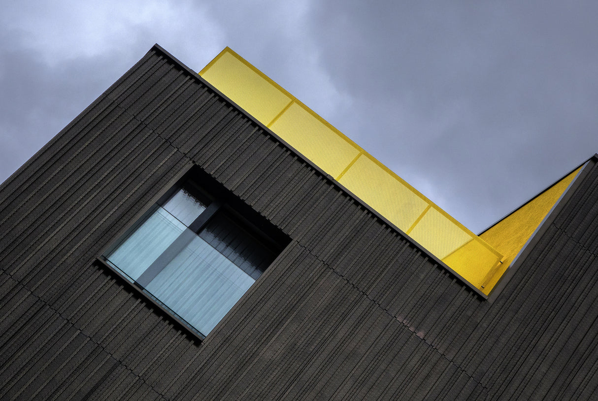 The yellow balcony Poster och Canvastavla