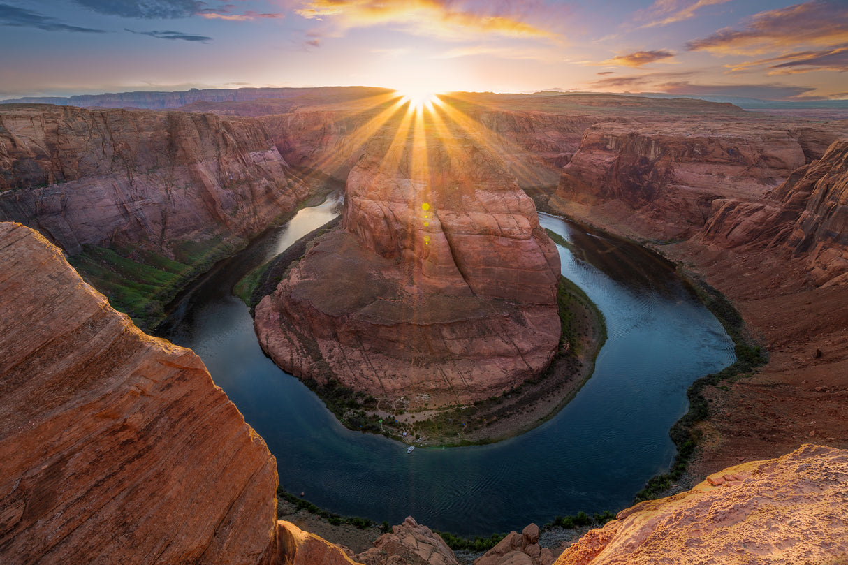 Magnificent Sunset... Poster och Canvastavla