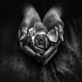 Caring hands Poster och Canvastavla