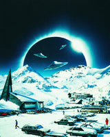 Winter Eclipse Poster och Canvastavla
