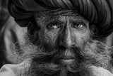 Elderly Rabari man Poster och Canvastavla