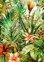 Tropical flora 2 Poster och Canvastavla