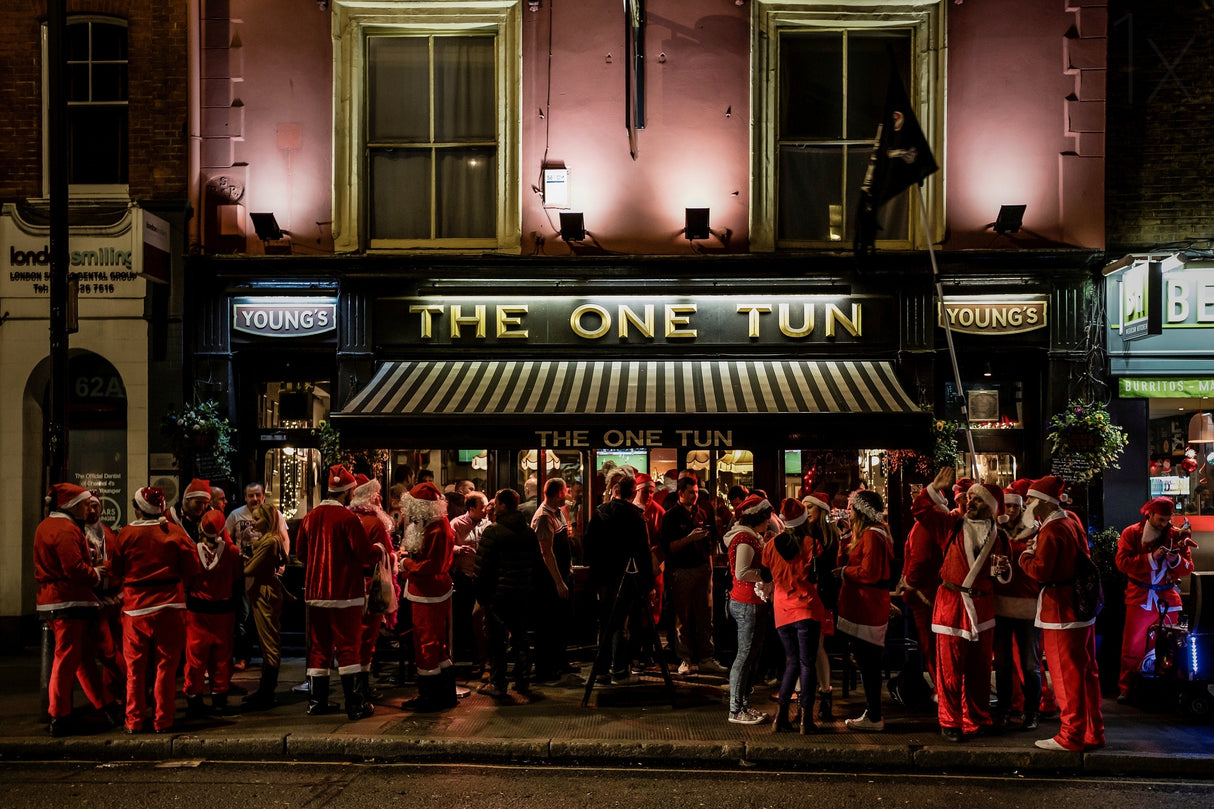 Santa's Teambuilding Poster och Canvastavla