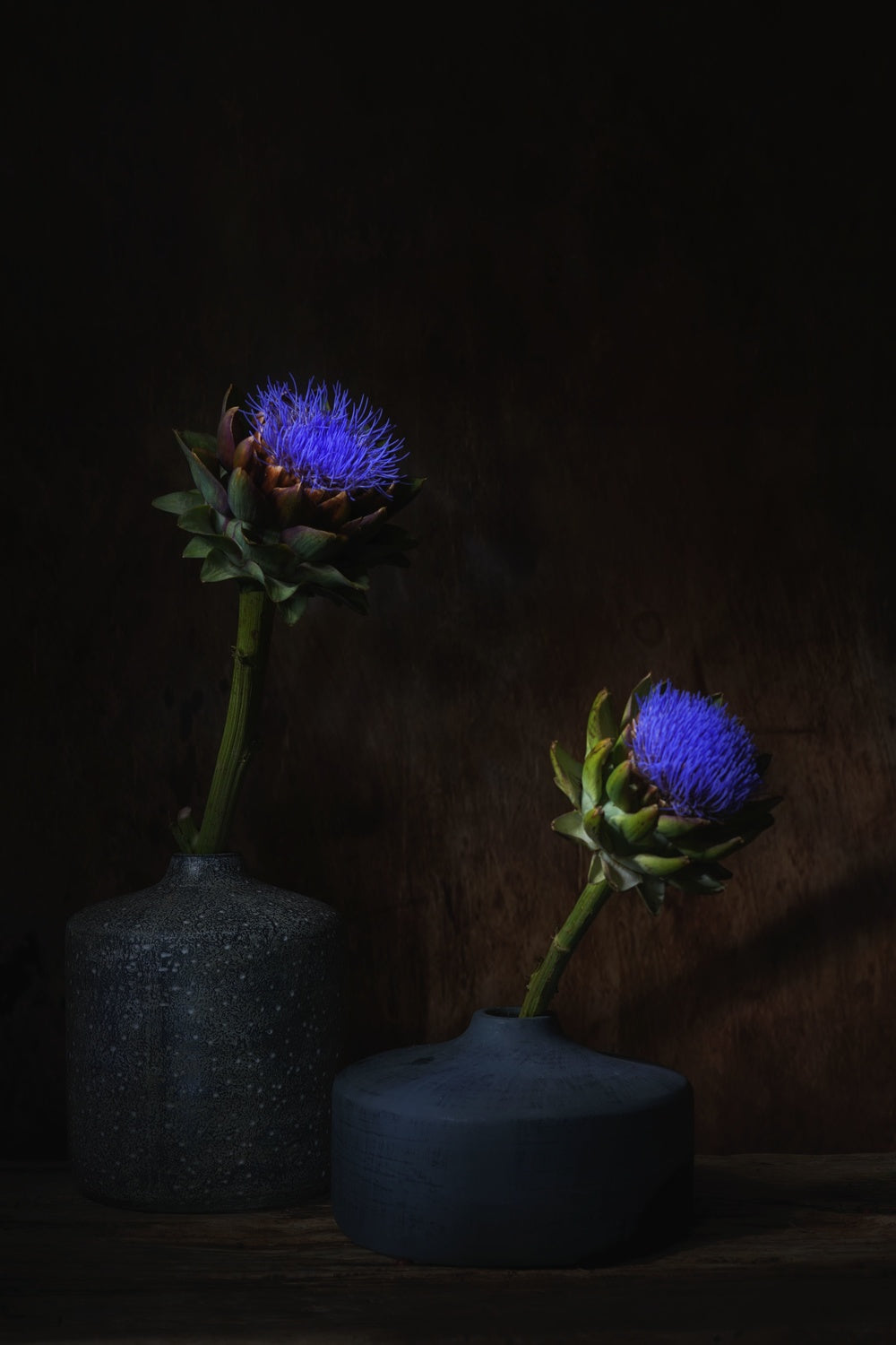 Electric blue. Poster och Canvastavla
