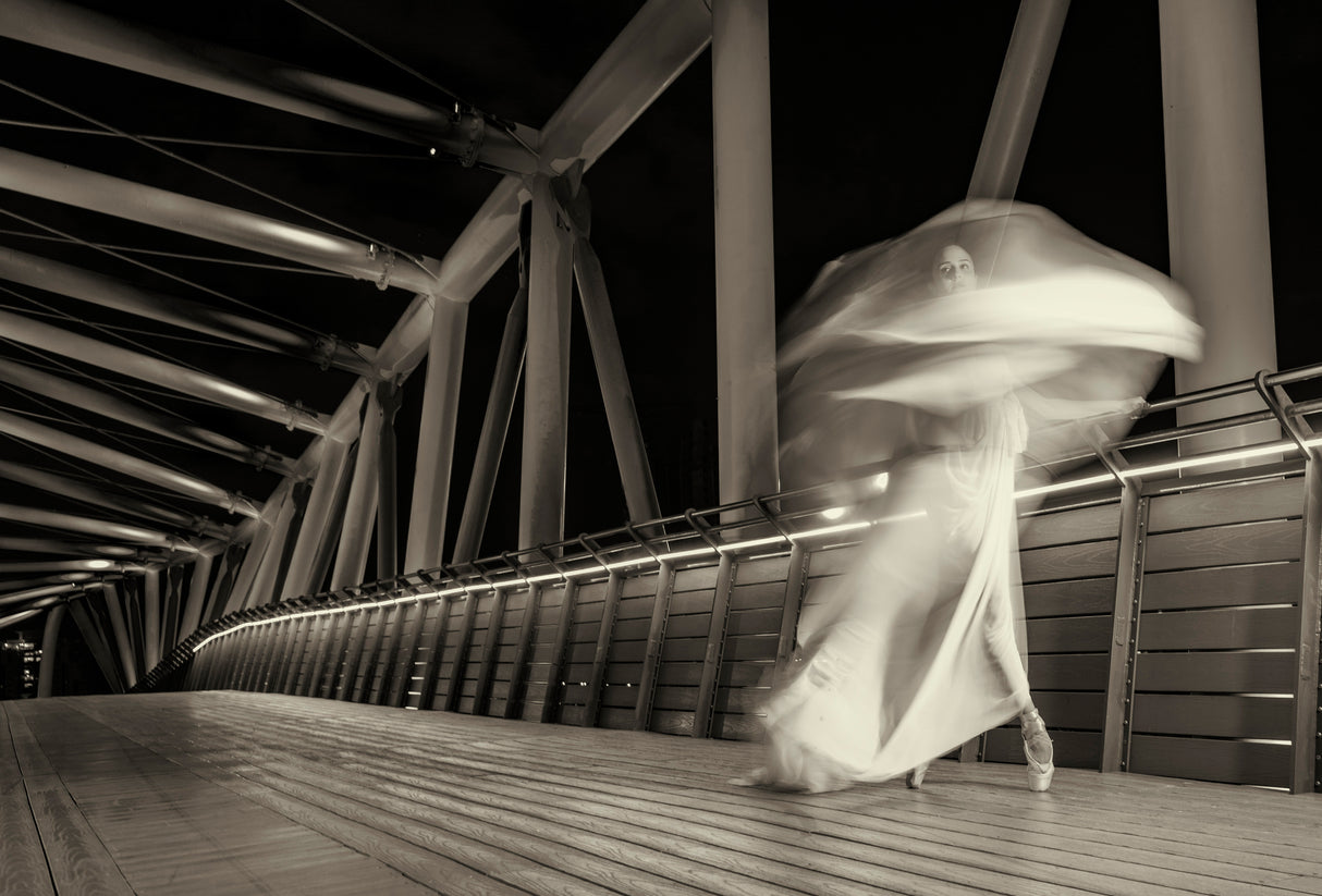 Dancing on the bridge Poster och Canvastavla