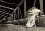 Dancing on the bridge Poster och Canvastavla