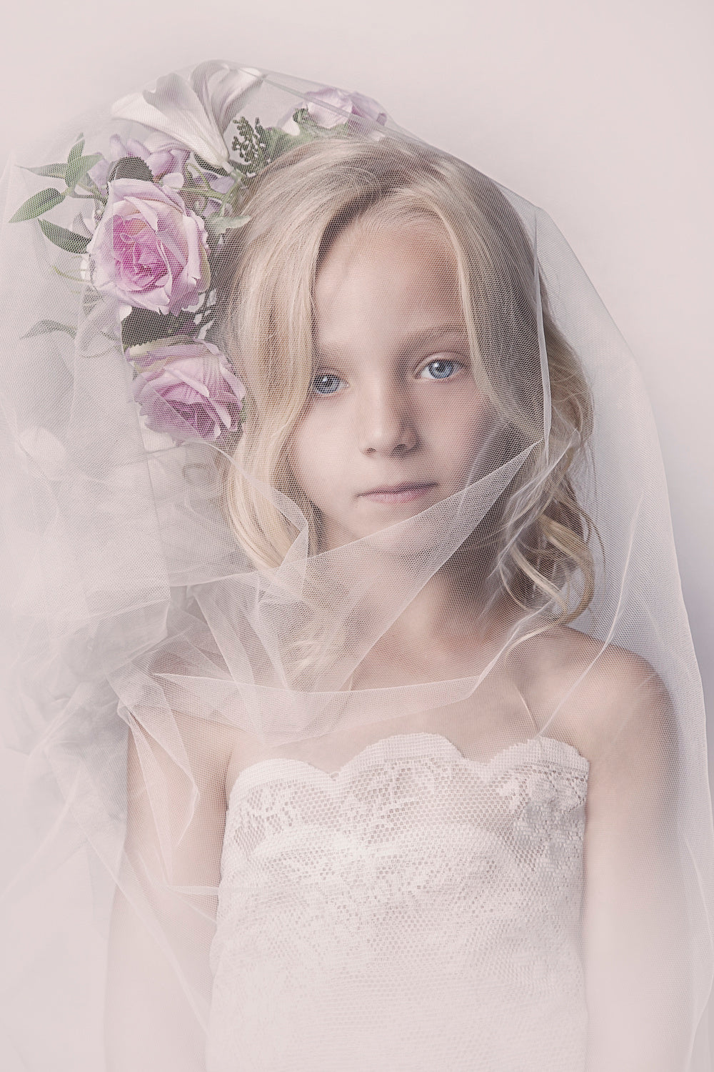 Veil girl Poster och Canvastavla