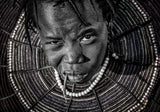 Pokot tribe woman - Kenya Poster och Canvastavla