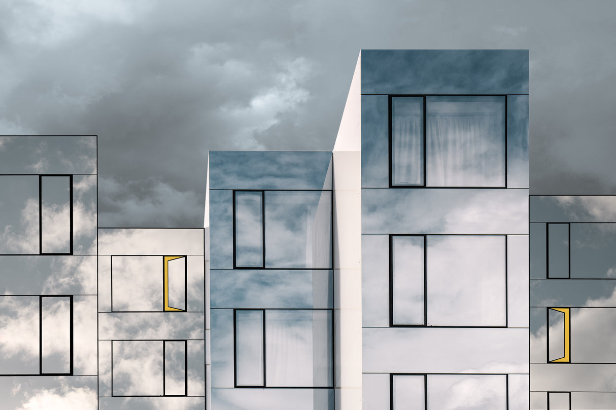 Unfinished sky castle Poster och Canvastavla
