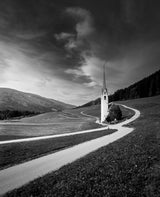 A church stood alone Poster och Canvastavla