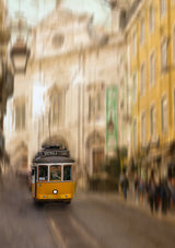 Yellow City Poster och Canvastavla