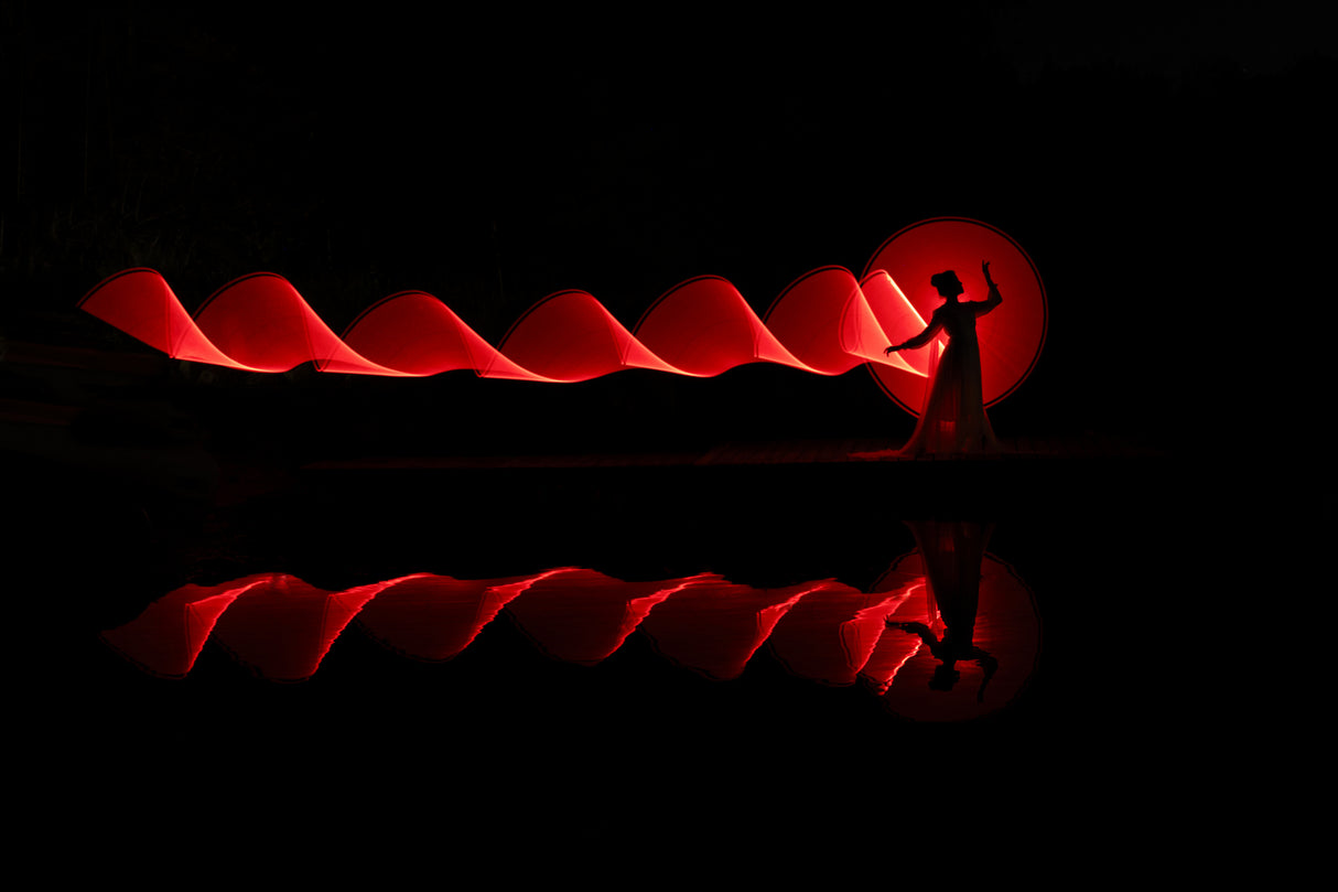 Light Painting Poster och Canvastavla