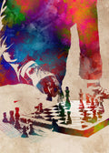 Chess Sport Art 3 Poster och Canvastavla