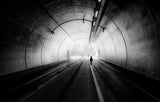 . . . The end of the tunnel . . . Poster och Canvastavla