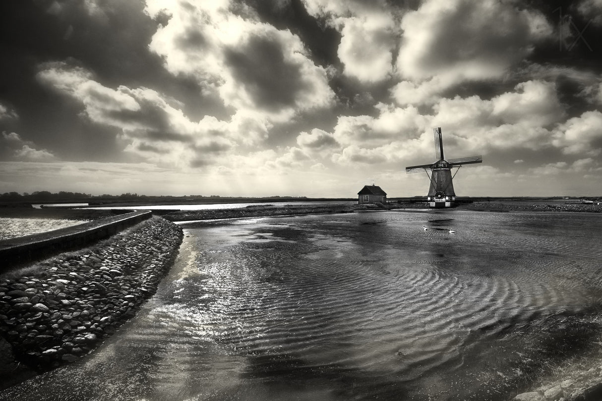 The Mill Poster och Canvastavla