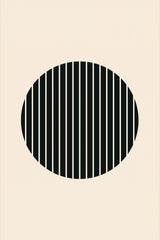 Minimal Circle Vibes #3 Poster och Canvastavla