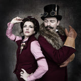 Rebel Spy's  " Known as - The Two Headed Snake  " - Steampunk Wars 1911 Poster och Canvastavla