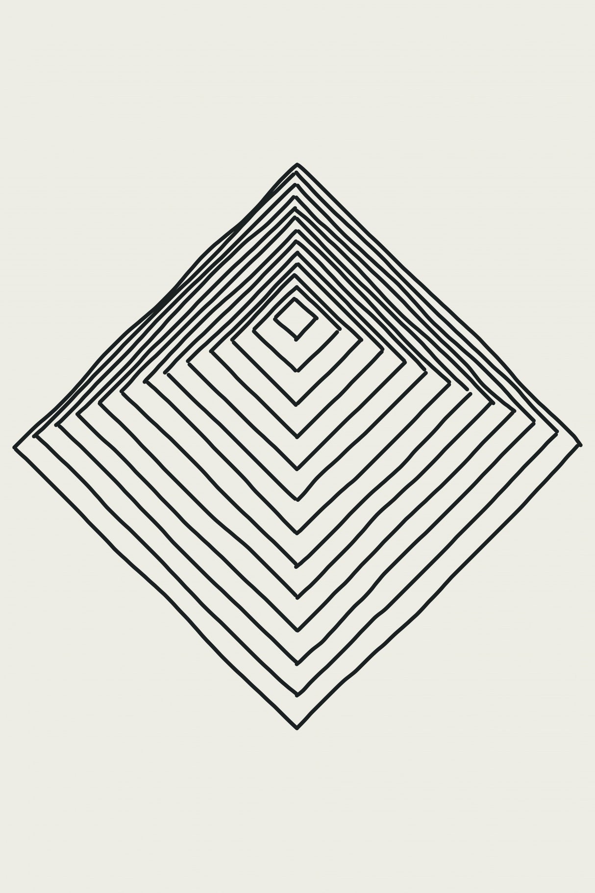 Imperfect Lines #2 Poster och Canvastavla