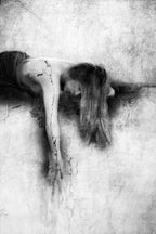 ‘...silently on through this emptiness.... Poster och Canvastavla