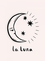 La Luna Poster och Canvastavla