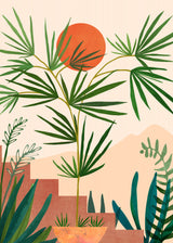 Weekend In Mojave Poster och Canvastavla